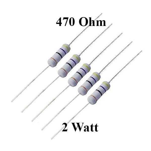 470 ohm 2watt resistor