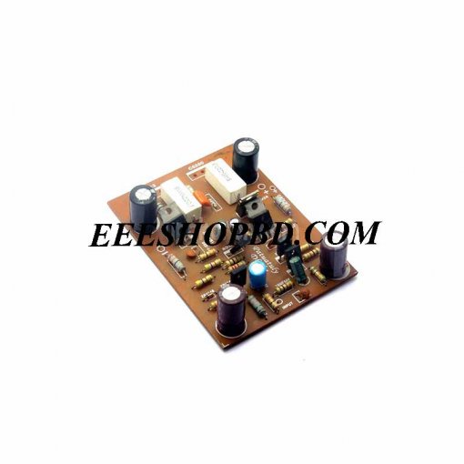 Audio Amplifier Board With 2 Transistors